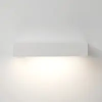 Lyora Lampe murale élégante Avron Blanc en plâtre