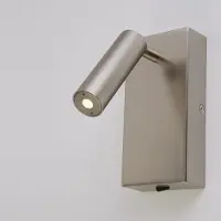 Lyora Lampe de chevet Victoria nickel avec connecteur