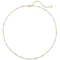 Hey Happiness Chaîne 'Color Line' jaune / or / vert / fuchsia