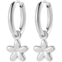 Hey Happiness Boucles d'oreilles 'Daisy Bold' argent