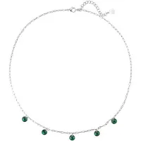 Hey Happiness Chaîne 'Green Glow' vert / argent