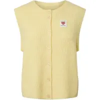 Pieces Cardigan 'PCSILLY' jaune clair