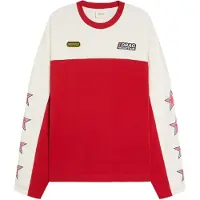 Bershka T-Shirt jaune foncé / rouge / noir / blanc naturel