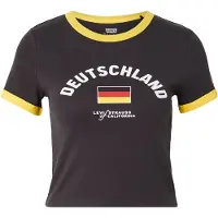 Levi's T-shirt 'Germany Ringer Tee' jaune / noir / blanc