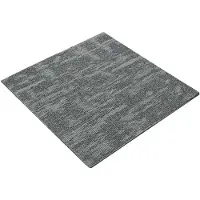 vidaXL Dalle de moquette gris roche 50 x 50 cm, lot de 20 pièces, en PP et bitume