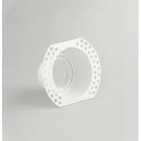 Lyora Tache en stuc en retrait Vela 3 Trimless IP65 blanc orientable