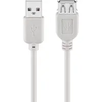 Pro Rallonge USB 2.0 Hi-Speed grise 5 m