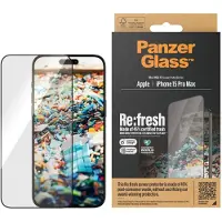 PanzerGlass Protection d'écran Ultra-Wide Fit Anti-bactérienne Apple iPhone 15 Pro Max