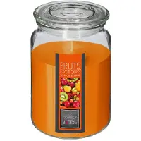 Atmosphera Bougie Parfumée Fruits exotiques Pot en verre 510 G