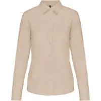 Kariban JESSICA > CHEMISE MANCHES LONGUES FEMME Beige - Kariban K549 - Taille XXL