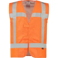 Tricorp 453018Fluoryellow3XL-4XL Veiligheidsvest RWS Vlamvertragend Antistatisch