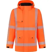 Tricorp 403703 Parka RWS Revisible Fluor Orange Maat XL (XL)