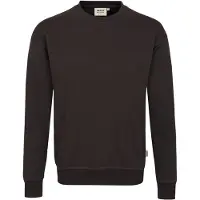 Hakro Homme HAKRO 475 Comfort Fit Sweat-shirt Col rond nougat, Unicolore