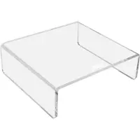 Desq Socle pour moniteur Acrylique Transparent 22 x 20 x 7 cm