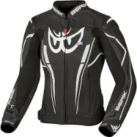 Berik Fufur Veste en cuir moto pour femmes
