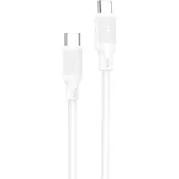 Foneng X80 Câble USB-C vers USB-C, 100W, 1m (blanc) (1 m, 100 W)