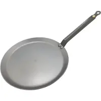 De Buyer Mineral B Element 24 Cm Crepe Maker Argenté One Size / EU Plug 220V