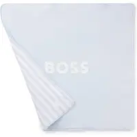BOSS Couverture bébé en velours de coton avec sangle de transport