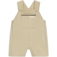 BOSS Salopette bébé en coton avec logo imprimé