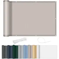 OEM Pare-vent pour balcon 90 x 400 cm, opaque, protection UV, pour balcon et terrasse