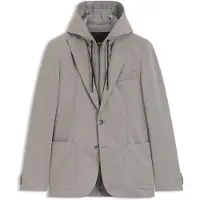 BOSS Veste Slim avec sweat à capuche intérieur