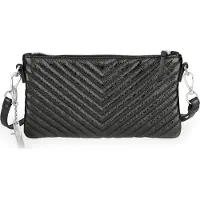 Les Visionnaires Pochette 'Alice' gris foncé