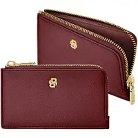 HUGO BOSS Femmes, Portefeuille, Signature Lady Card Holder, Rouge