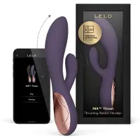 LELO - INA Thrust rabbit vibrant à va-et-vient (violet)