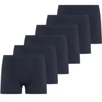 Schiesser Boxers ' UNCOVER Cotton ' bleu foncé