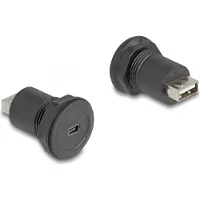 DeLOCK Adaptateur USB - USB (femelle) vers mini-USB Type B (femelle)