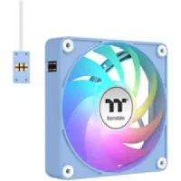 Thermaltake Ventilateur de boîtier ARGB bleu hortensia - - Lot de 3 - 360 x 120 x 27 mm - 2000 tr/min - 32,8 dB