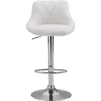 CLP lot de 2 tabourets de bar Lazio en similicuir