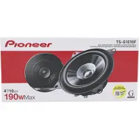 Pioneer Haut-parleurs TS-G1010F 10 cm à double cône, puissance maximale de 190 W