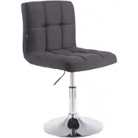 CLP Palma Lounger V2 : chaise longue en tissu, réglable en hauteur et pivotante. Noir