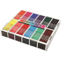 Creativ Company Grand paquet de 12x24 stylos de couleur