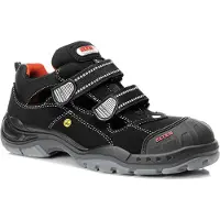 ELTEN 10004526209994 Herren S1P Sicherheitssandalen "SCOTT PRO ESD" schwarz Größe 44