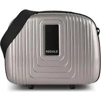 Redolz Trousses de toilette 'Essentials 14' greige / noir