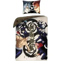 Halantex SP. z.o.o. Jujutsu Kaisen Bettbezug fj - Polyester - 140 x 200 cm 70 x 90 cm