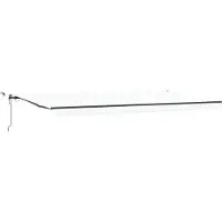 vidaXL , store enroulable blanc, 600 x 300 cm, polyester
