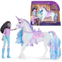 Unicorn Academy Figurines - 13,5 cm - Layla & Glacier - - UneTaille - Figurine de Jeu