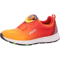 VADO Baskets 'Fade Lo Boa' gris / orange / rouge / noir