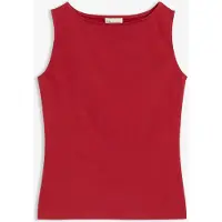 Bonprix Top cintré en coton extensible