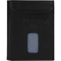 Bugatti Porte-monnaies 'Secure Slim' bleu-gris / noir