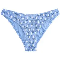 Next Bas de bikini bleu clair / blanc