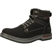 Dockers by Gerli Bottines à lacets gris foncé / noir