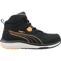 Puma Bottes de sécurité Femme Motion Stepper mid S3S blk/peach, conformes à la norme EN ISO 20345:2022 S3S ESD HRO SR taille 42