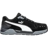 Puma Chaussures de sécurité Airtwist Black Low conformes à la norme EN ISO 20345:2011 S3 ESD HRO SRC noir Taille 40