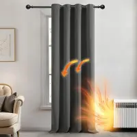 OEM Stores enrouleurs occultants gris clair 132 x 274 cm