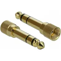 DeLOCK Câble spiralé 3,5 mm Jack 3 pôles vers Jack avec vis - Deloc