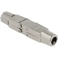 DeLOCK Verbinder für Netzwerkkabel Cat.6A STP werkzeugfrei